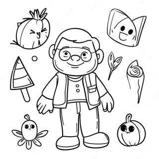 Halaman Mewarnai Gaya Kolase Eric Carle 73422-16963