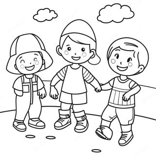 Halaman Mewarnai Anak Aktif 74420-17733