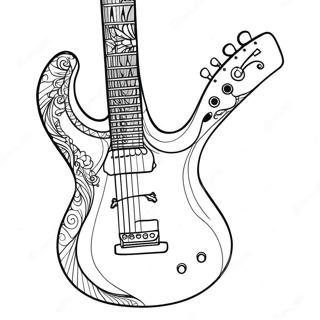 Gitar Halaman Mewarnai