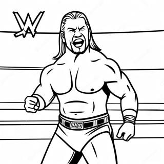 Halaman Mewarnai Momen Ikonik Wwe 75140-18298