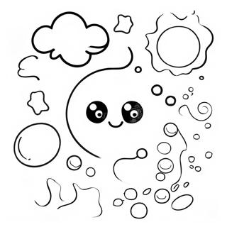 Halaman Mewarnai Tanda Yang Lucu 75191-18334