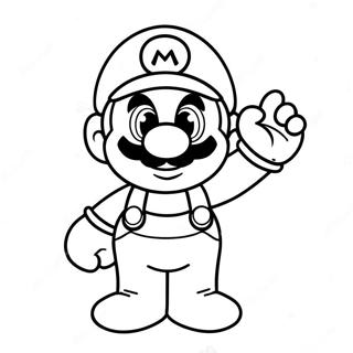 Halaman Mewarnai Karakter Mario Wonder Yang Imut 75344-18460