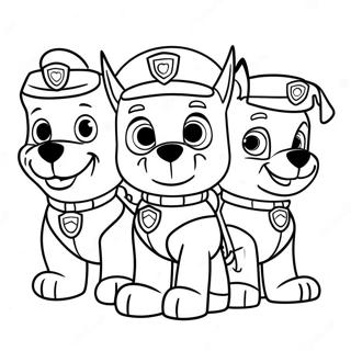 Halaman Mewarnai Paw Patrol Halloween Menyeramkan 75730-18750