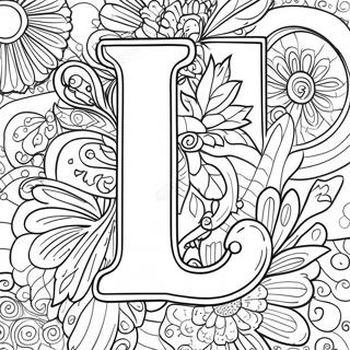 Halaman Mewarnai Huruf L Yang Menawan 75835 18838