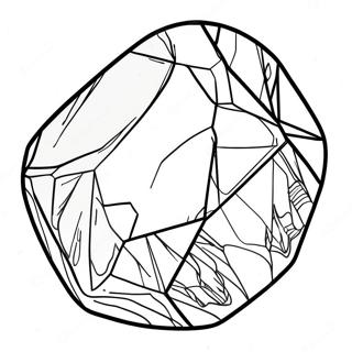 Halaman Mewarnai Batu Permata Yang Berkilau 76500 19354