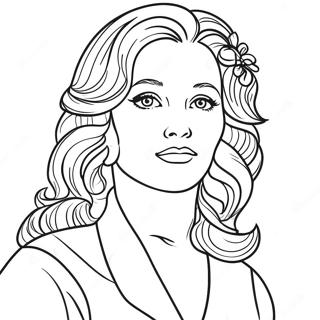 Halaman Mewarnai Tokoh Perempuan Terkenal 76705 19518