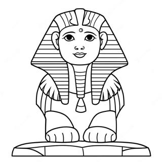 Halaman Mewarnai Sphinx Dengan Aura Mistis 77553-20157