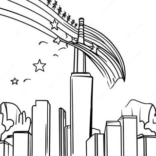 Halaman Mewarnai Kenangan 11 September 78149-20622