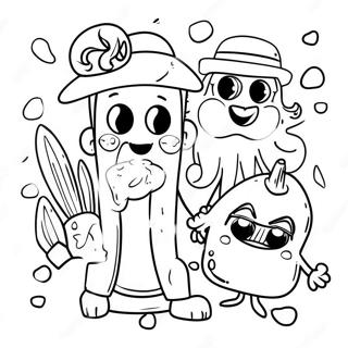 Halaman Mewarnai Karakter Stoner Yang Bahagia 78276 20718