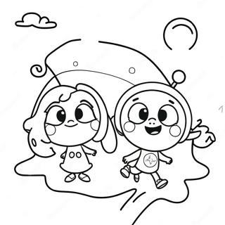 Petualangan Ajaib Cosmo Dan Wanda Halaman Mewarnai 78378 20796