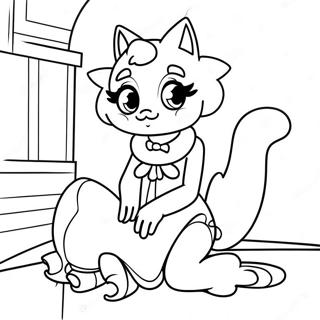 Halaman Mewarnai Pose Shinobu Yang Elegan 78742-21082