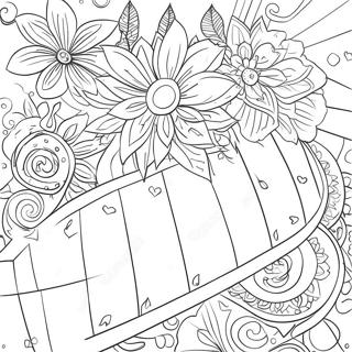 Halaman Mewarnai Grafik Tabungan Kreatif 78767 21097