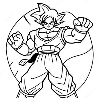 Gambar Mewarnai Goku Dalam Armor Pertempuran 8028 2117