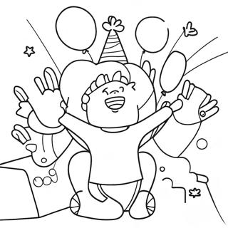 Halaman Mewarnai Perayaan Pemulihan Yang Ceria 80620-22527