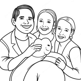 Halaman Mewarnai Grup Pemulihan Yang Mendukung 80621-22529