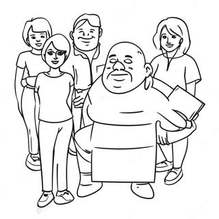 Halaman Mewarnai Grup Pemulihan Yang Mendukung 80621-22531