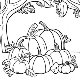 Halaman Mewarnai Pesta Panen Bersama Teman 80824 22687