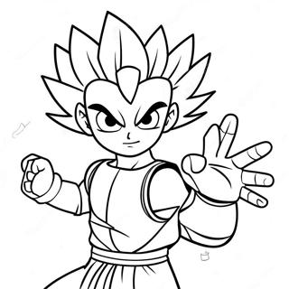 Halaman Mewarnai Gon Freecss Dalam Aksi 81106-22899