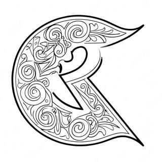 Halaman Mewarnai Huruf N Ninja 81261-23019