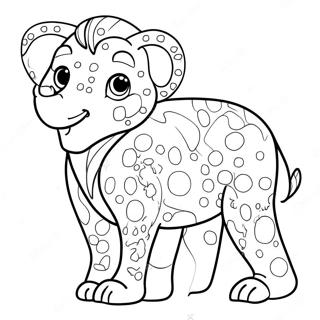 Gambar Mewarnai Titik Hewan 81367 23108