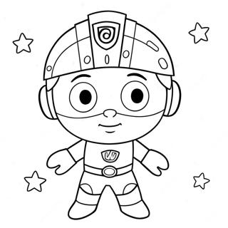 Super Why Halaman Mewarnai