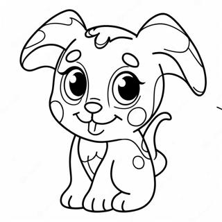 Halaman Mewarnai Karakter Lps Yang Ceria 82420-23952