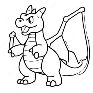 Gambar Mewarnai Charizard Gigantamax 82624-24105