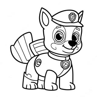 Paw Patrol Halaman Mewarnai