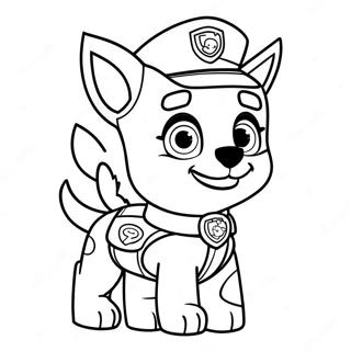 Halaman Mewarnai Skye Terbang Paw Patrol 829-1457