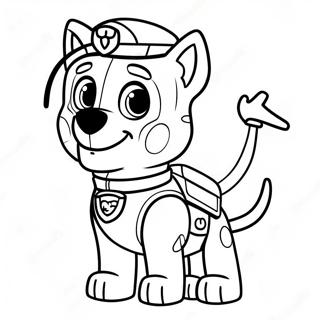 Paw Patrol Halaman Mewarnai