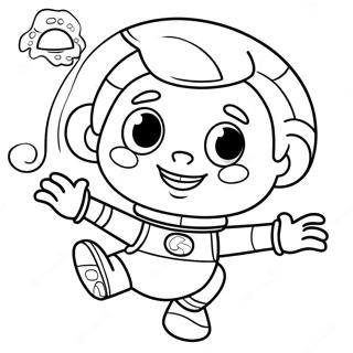 Halaman Mewarnai Leo Si Little Einsteins 84111-25269