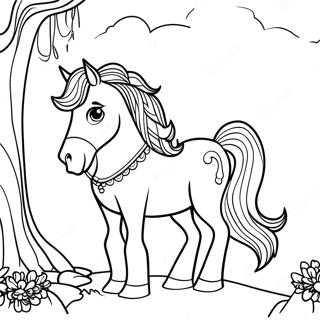 Halaman Mewarnai Maximus Si Kuda Yang Terjerat 8479 611