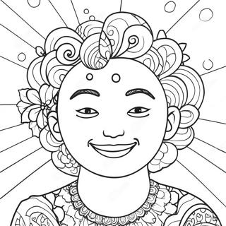 Halaman Mewarnai Pikiran Bahagia 85365-26332