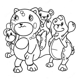 Halaman Mewarnai Waktu Seru Krew 85907-26762