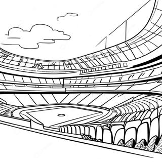 Halaman Mewarnai Adegan Stadion Raiders 86162-26961