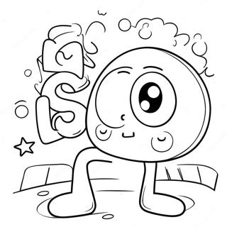 Halaman Mewarnai Grafiti Kata Kasar Yang Lucu 86236-27018