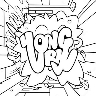 Halaman Mewarnai Grafiti Kata Kasar Yang Lucu 86236-27020