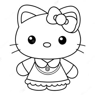 Hello Kitty Dan Dear Daniel Halaman Mewarnai