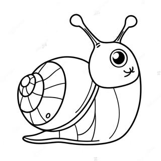 Siput Halaman Mewarnai