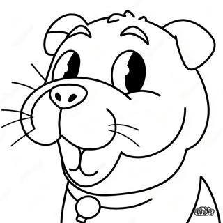 Halaman Mewarnai Wajah Lucu Jasper 87008-27628