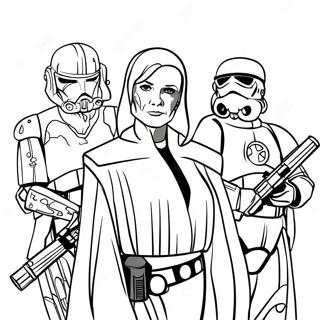 Halaman Mewarnai Karakter Star Wars 87697-28145