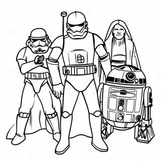 Halaman Mewarnai Karakter Star Wars 87697-28146