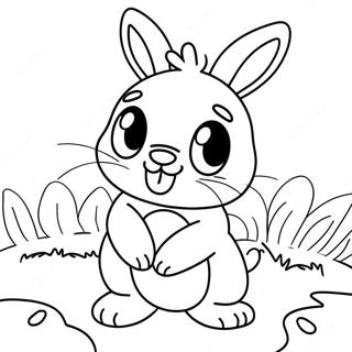 Halaman Mewarnai Bonnie Si Kelinci Yang Menghantui 87750 28196