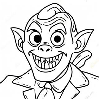 Halaman Mewarnai Monster Merinding Yang Menyeramkan 87850-28265