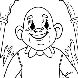 Halaman Mewarnai Sosok Hantu Goosebumps 87853 28277