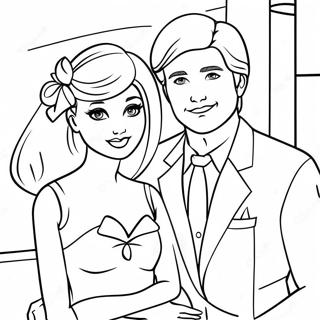 Halaman Mewarnai Barbie Dan Ken 87979-28364
