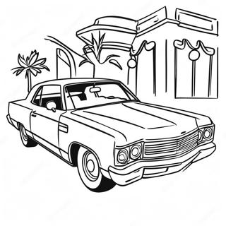 Gambar Mewarnai Low Rider Bergaya 88162 28689