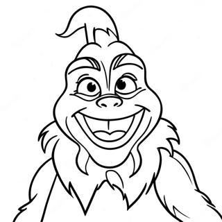 Grinch Tertawa Gila Halaman Mewarnai 8840-627
