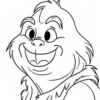 Grinch Tertawa Gila Halaman Mewarnai 8840-628