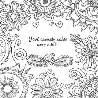 Halaman Mewarnai Kutipan Santai Untuk Dewasa 88417 28885